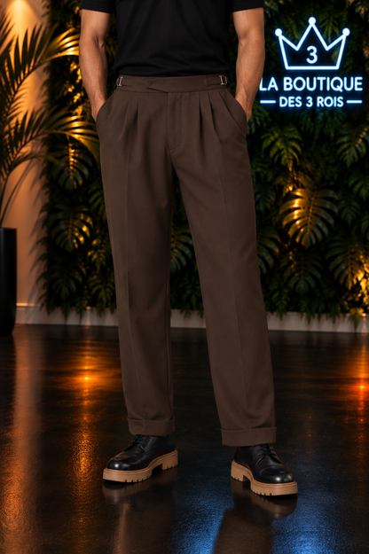 Pantalon à pince - Fermoi italien