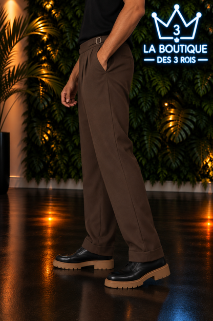 Pantalon à pince - Fermoi italien