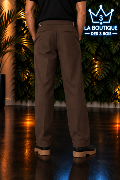 Pantalon à pince - Fermoi italien