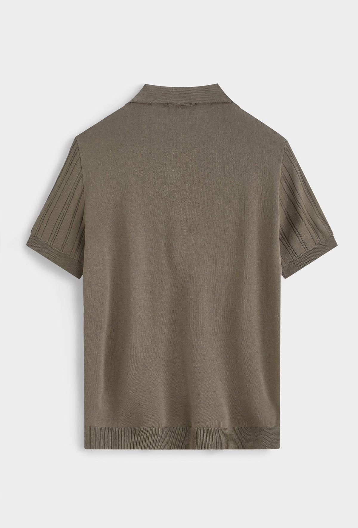 Polo Zippé Texturé